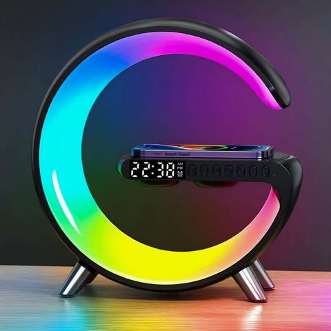 Bluetooth Speaker Wireless Charging Atmosphere Night Light Speaker